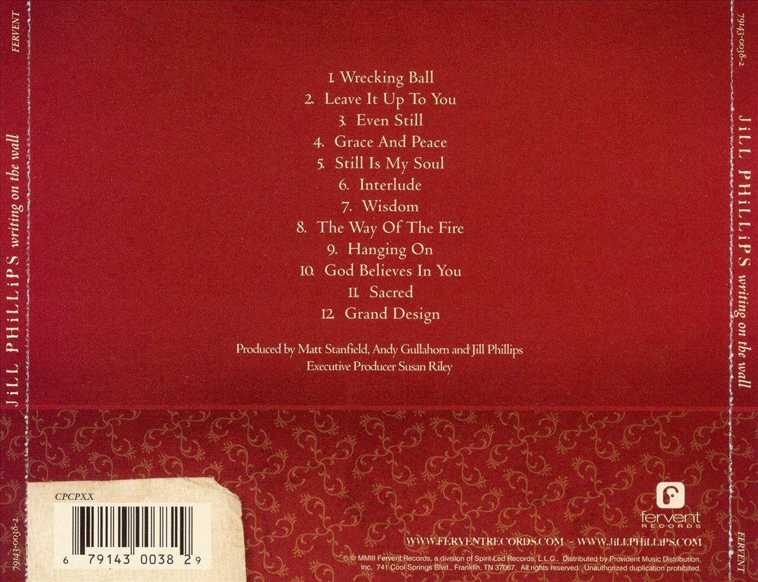 Writing On the Wall cover art