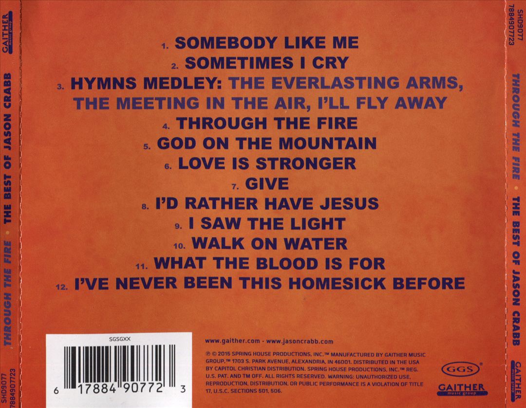 Best of Jason Crabb cover art
