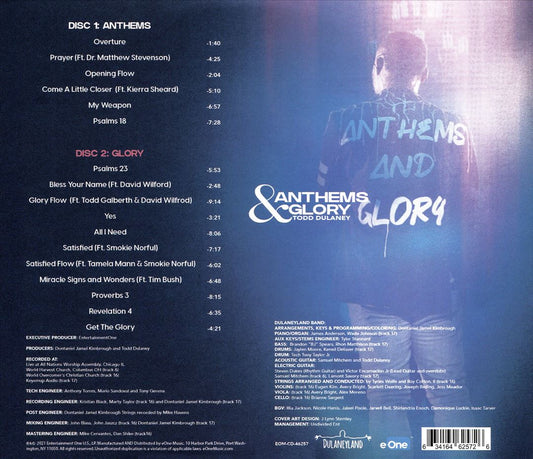 Anthems & Glory cover art