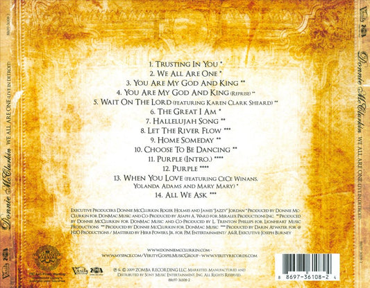 We All Are One (Live in Detroit) cover art