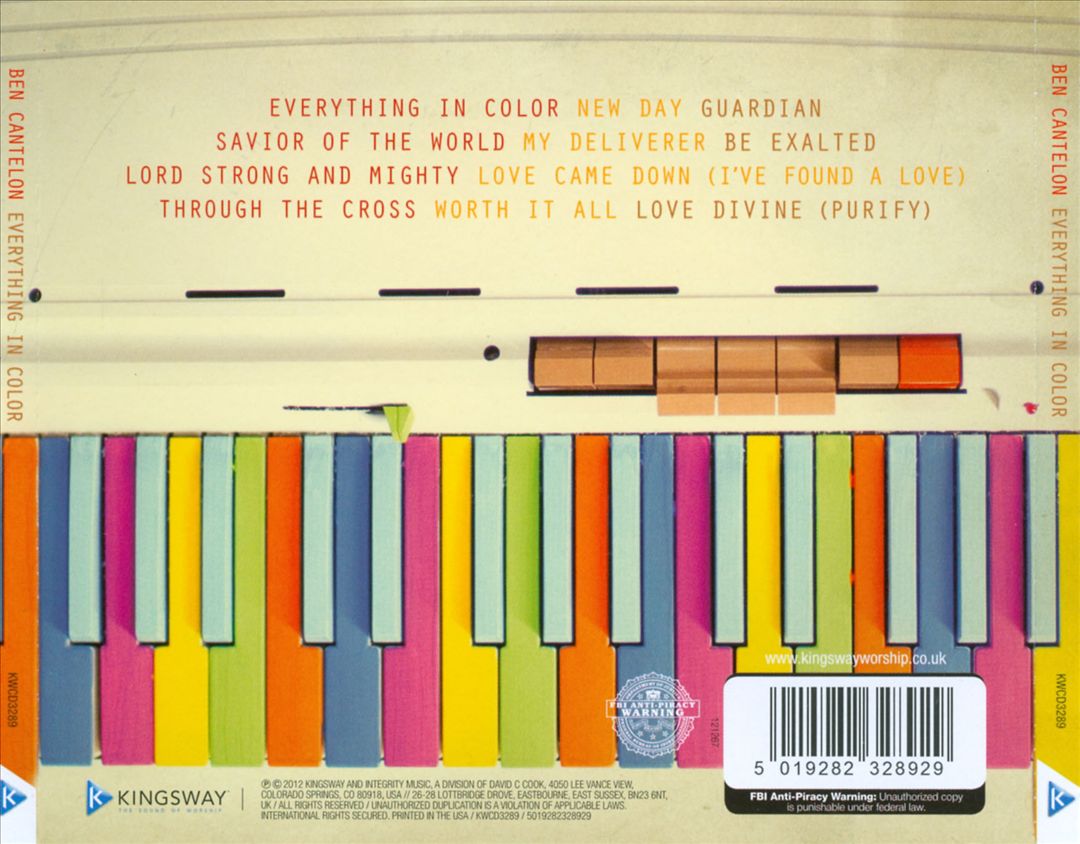 Everything In Colour cover art