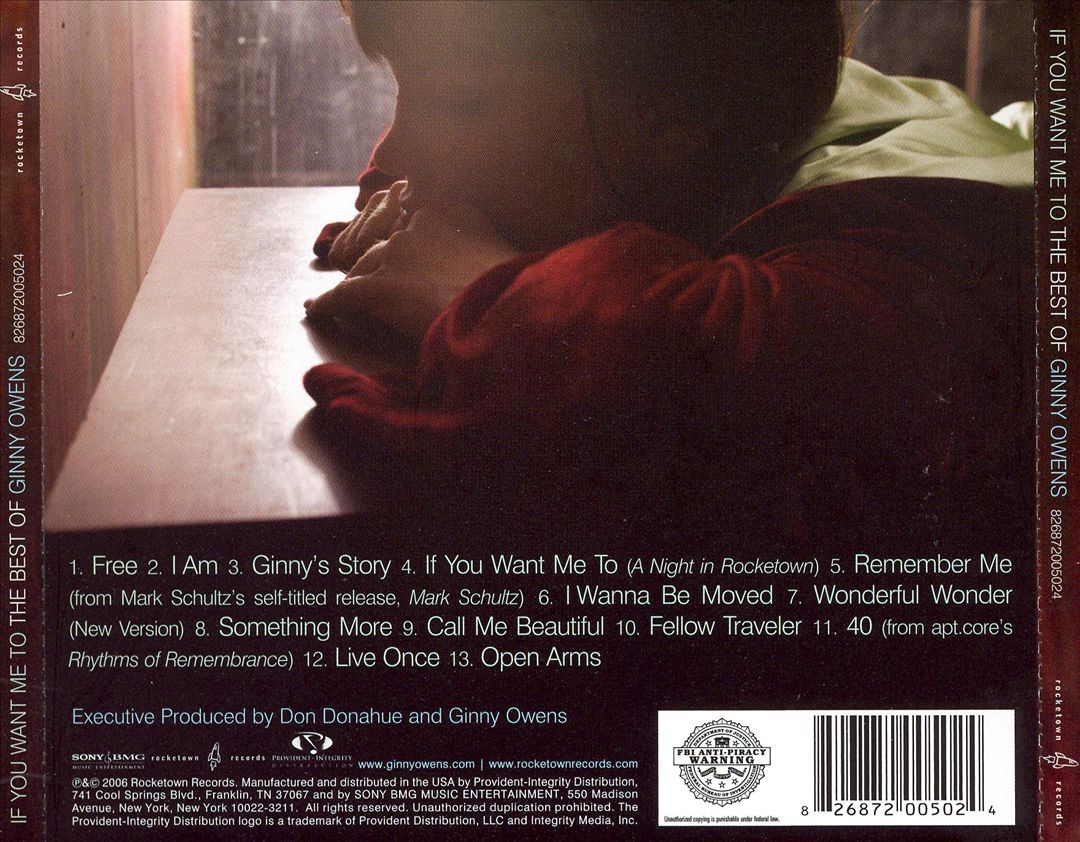 If You Want Me To - The Best Of Ginny O cover art