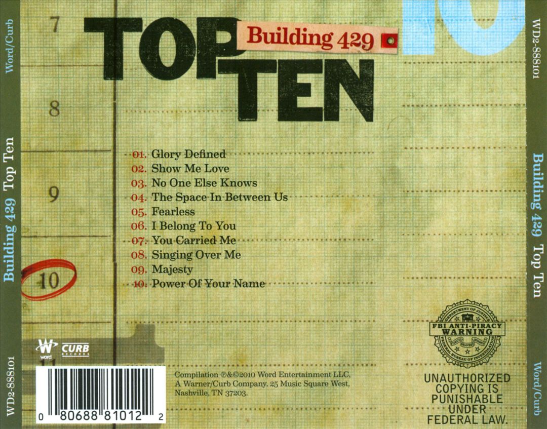Top Ten cover art