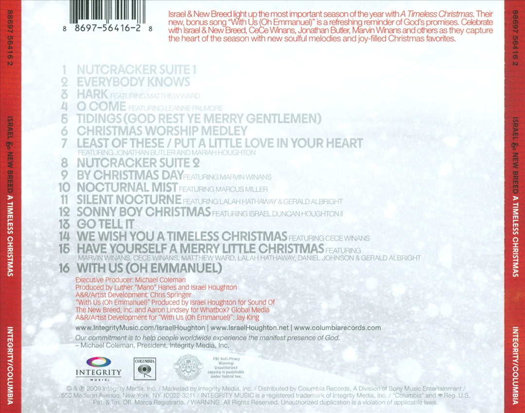 A Timeless Christmas [Bonus Track] cover art