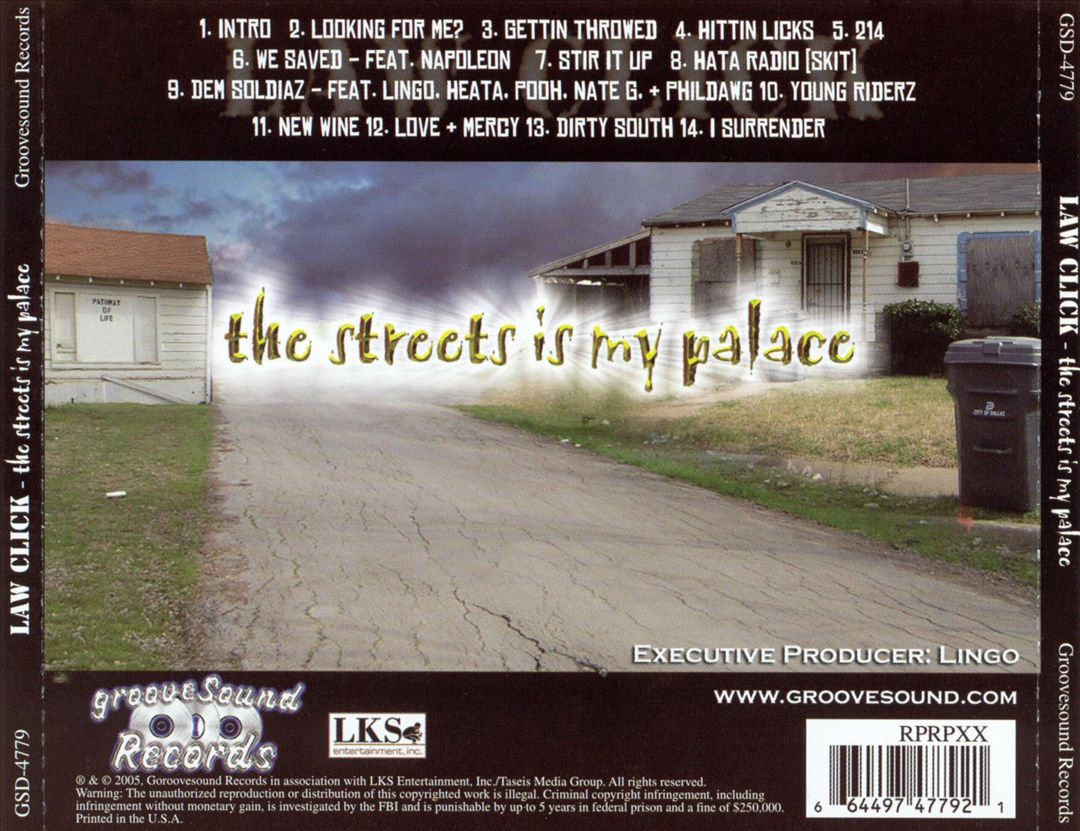 Streets Is My Palace cover art