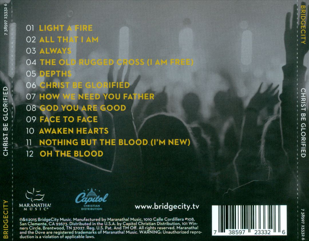 Christ Be Glorified cover art