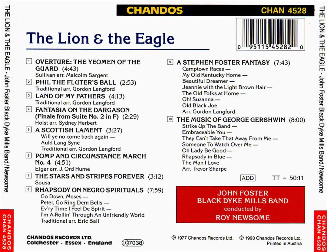 Lion & the Eagle cover art