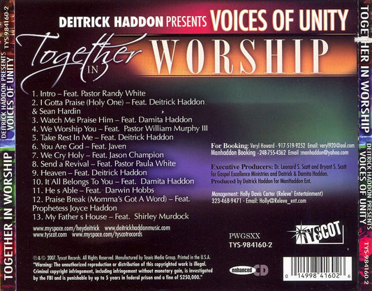 Together in Worship cover art