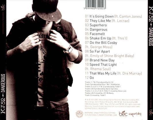 Dangerous cover art