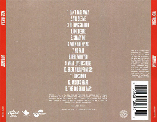 When You Speak cover art