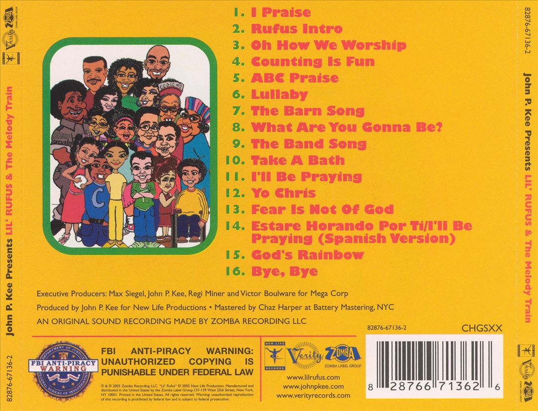 Lil Rufus and the Melody Train cover art