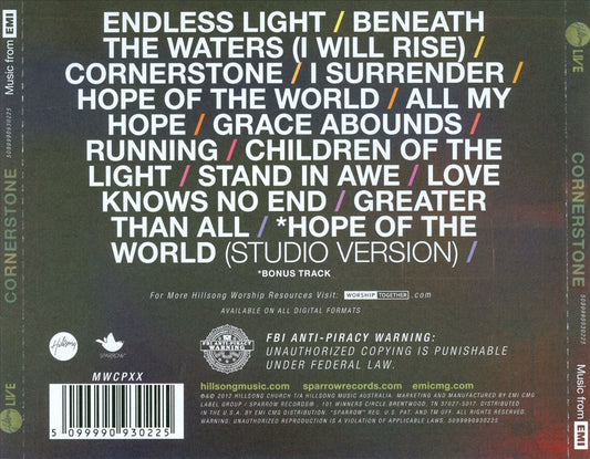Cornerstone cover art