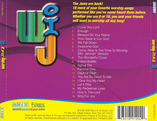 Worship Jamz, Vol. 2 cover art