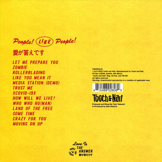 People Like People cover art