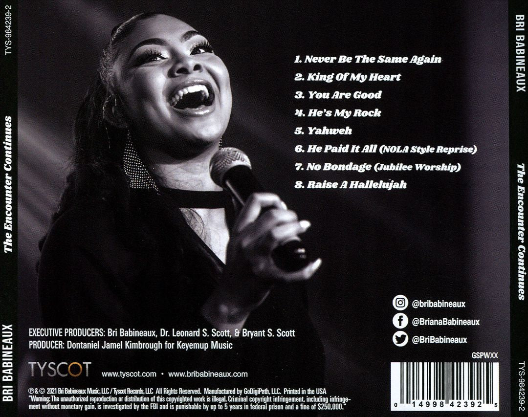 Encounter Continues [Live] cover art