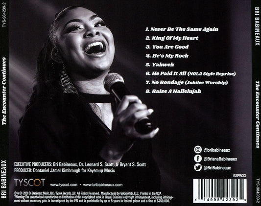 Encounter Continues [Live] cover art