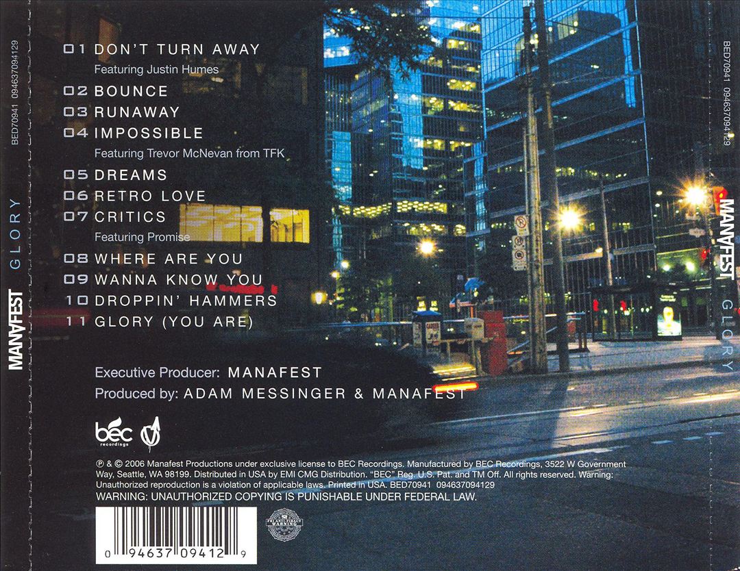 Glory cover art