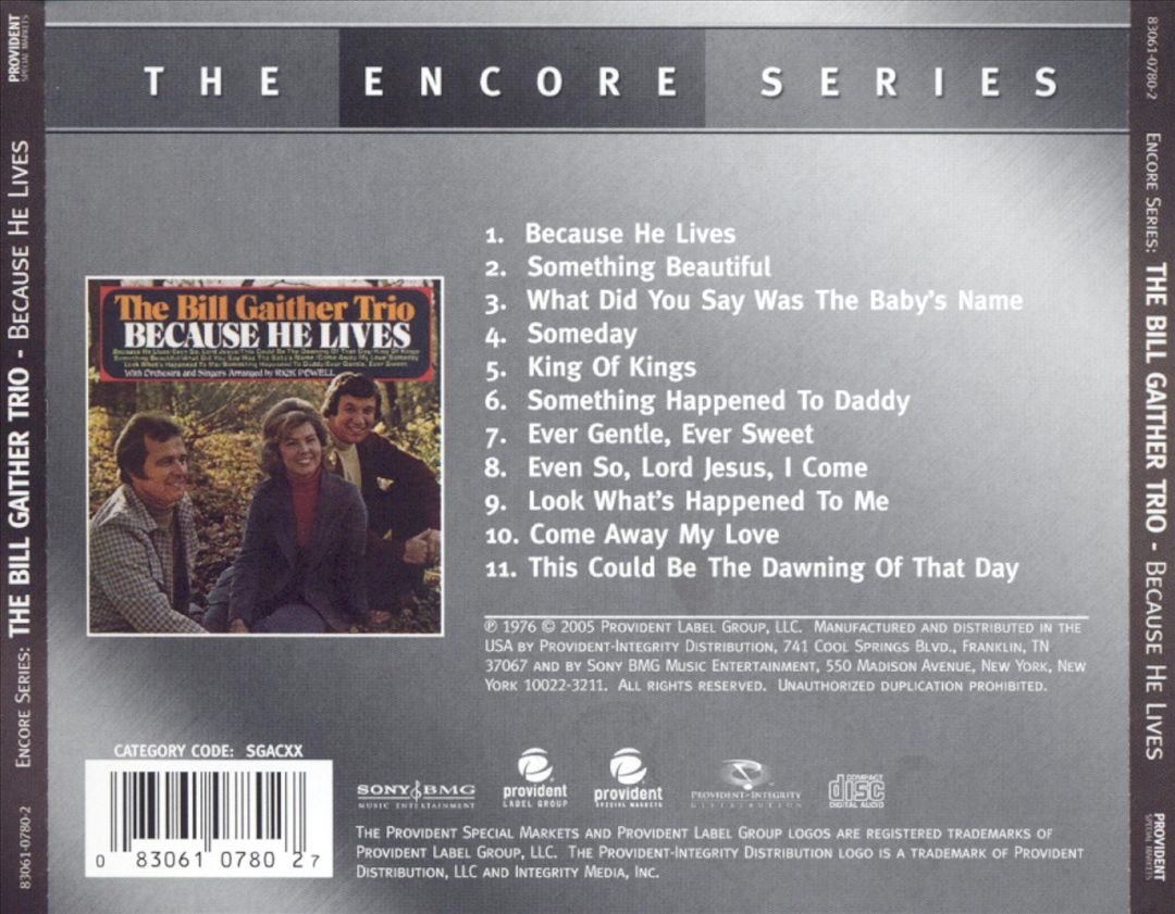 Because He Lives cover art