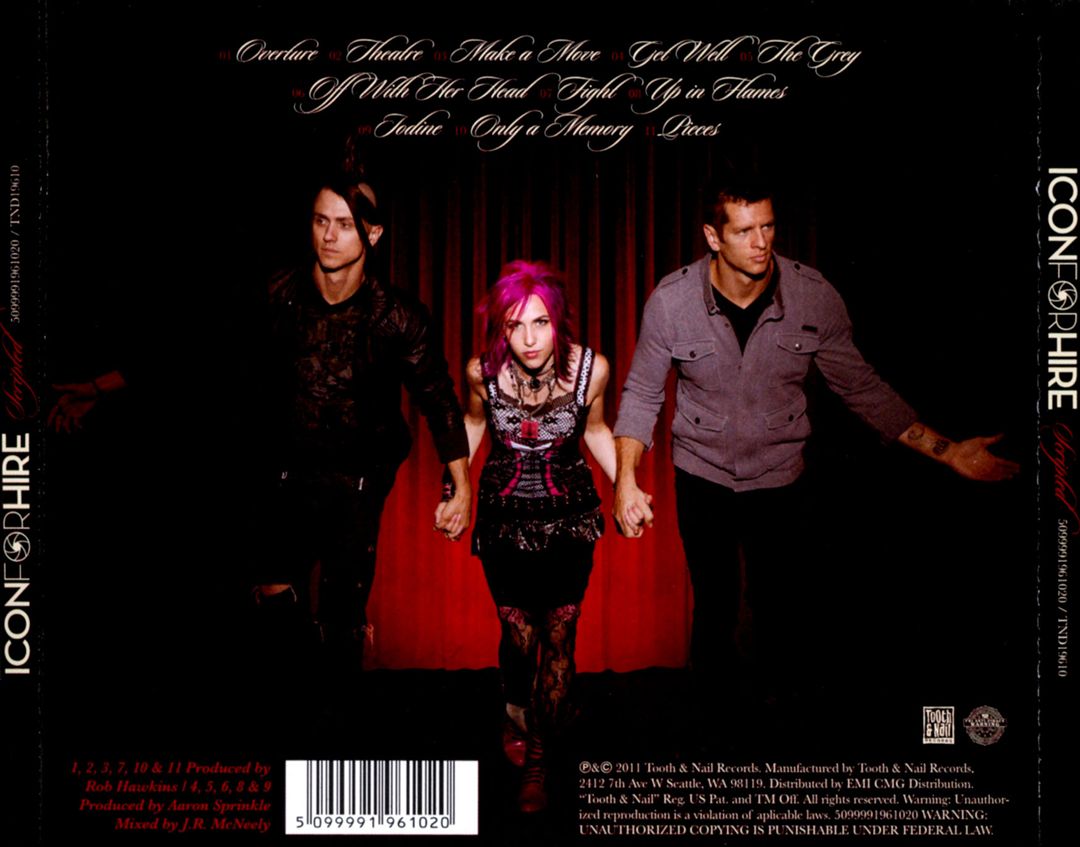 Scripted cover art