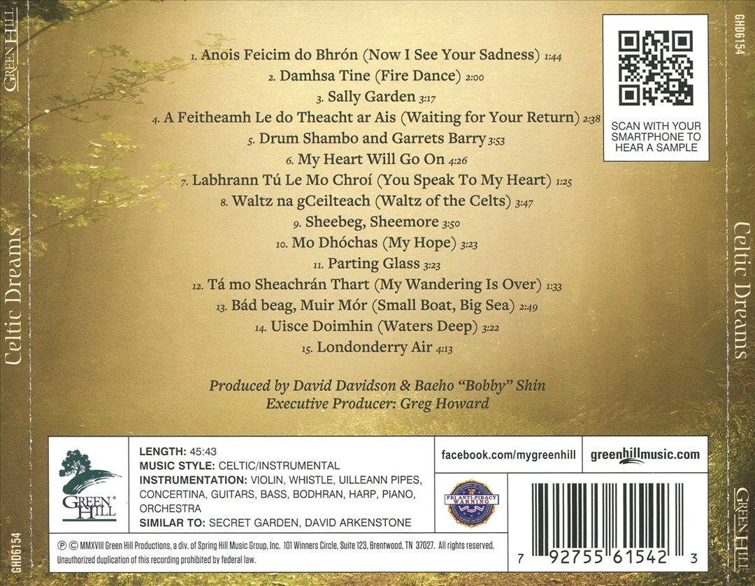 Celtic Dreams cover art