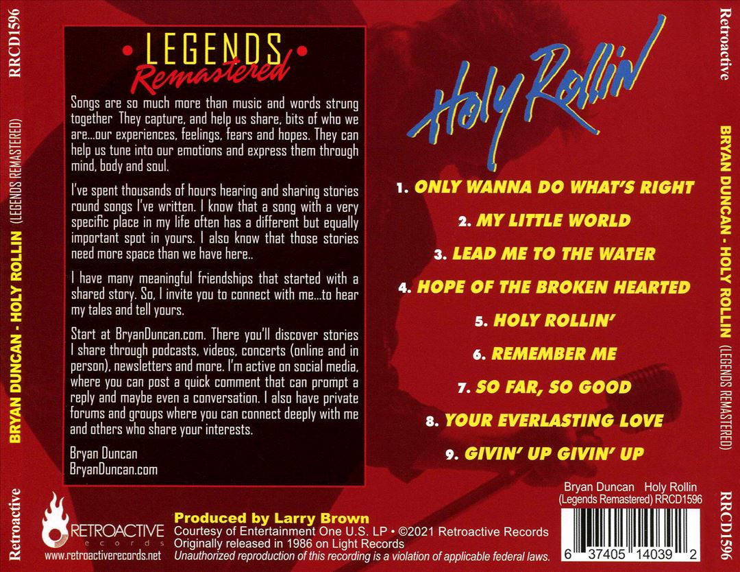 Holy Rollin' cover art
