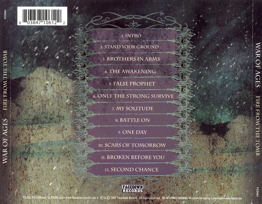 Fire from the Tomb cover art