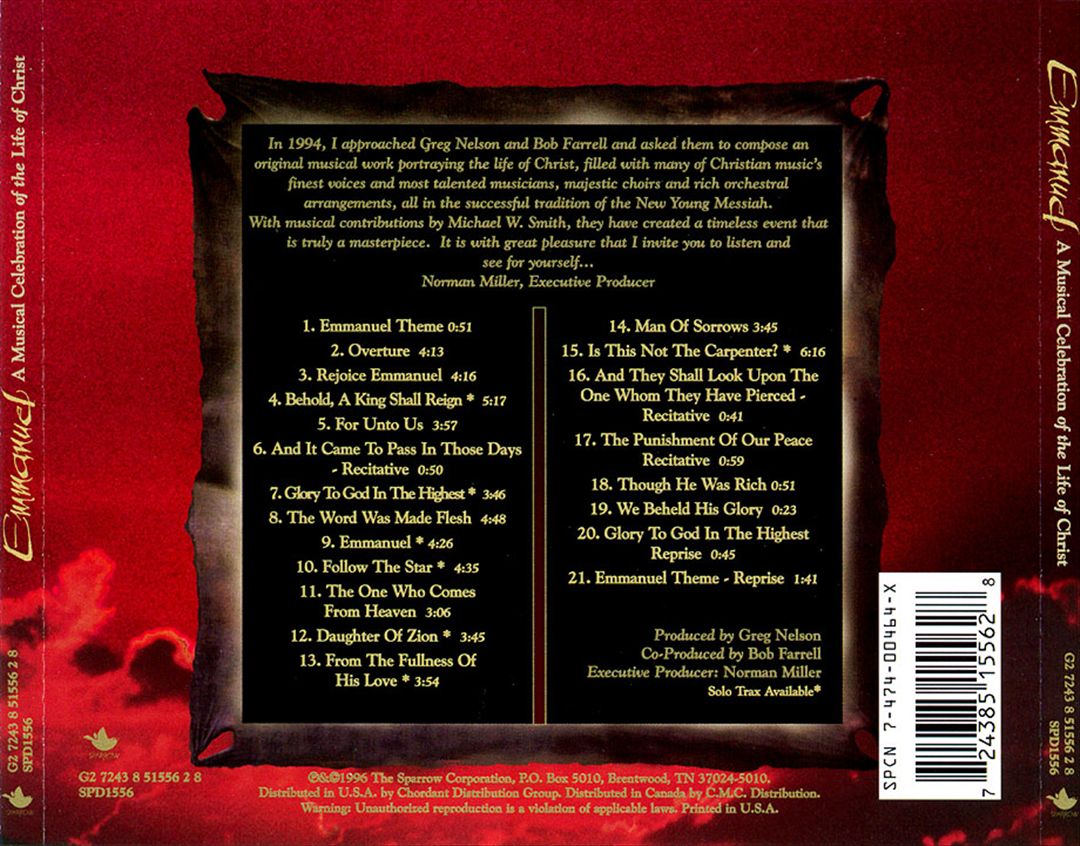 Emmanuel [Sparrow] cover art