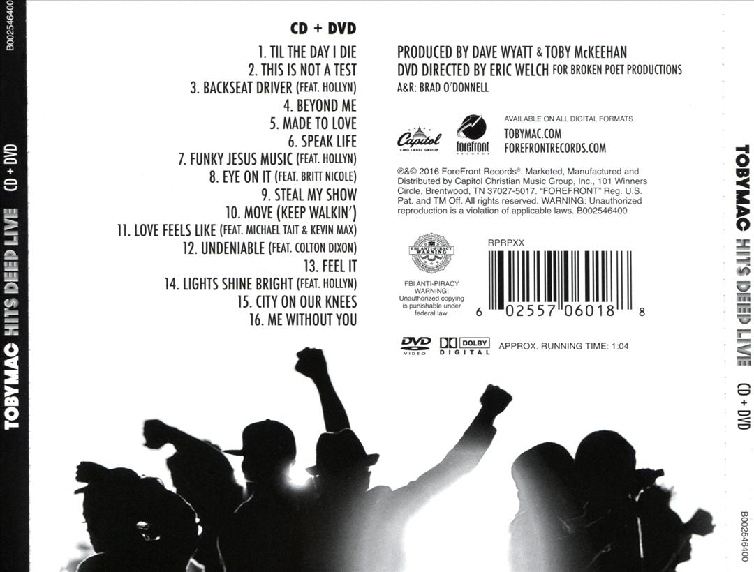 Hits Deep Live cover art