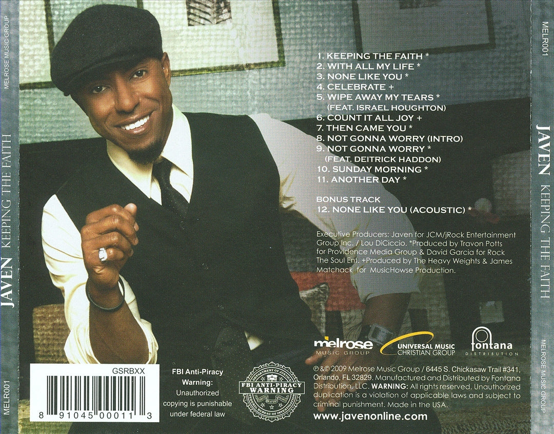 Keeping the Faith cover art