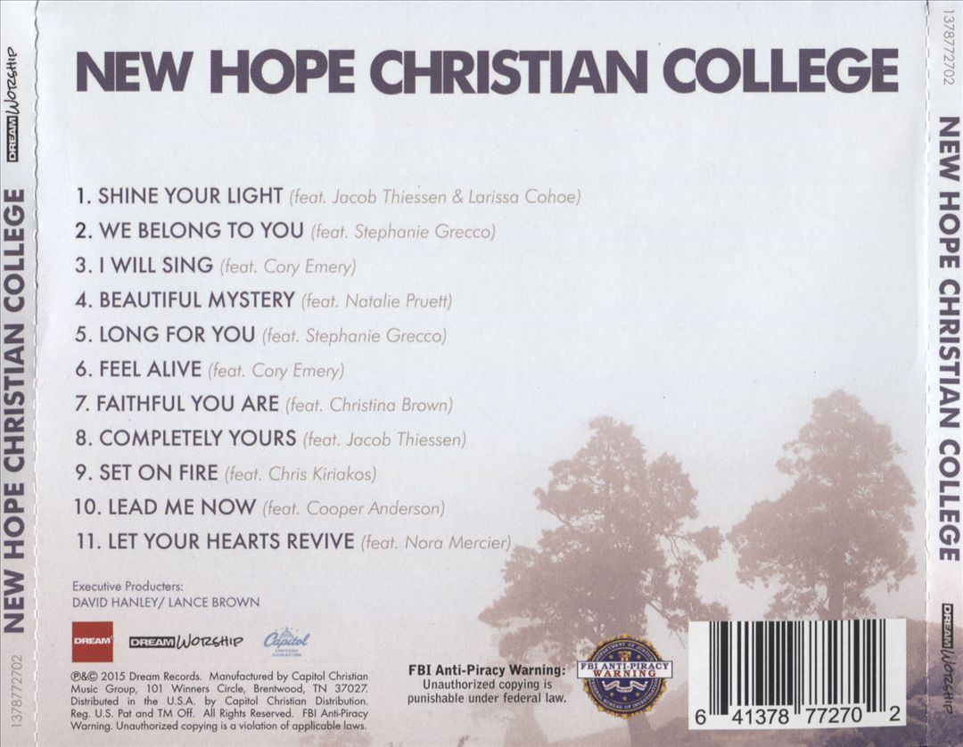 New Hope Christian College cover art