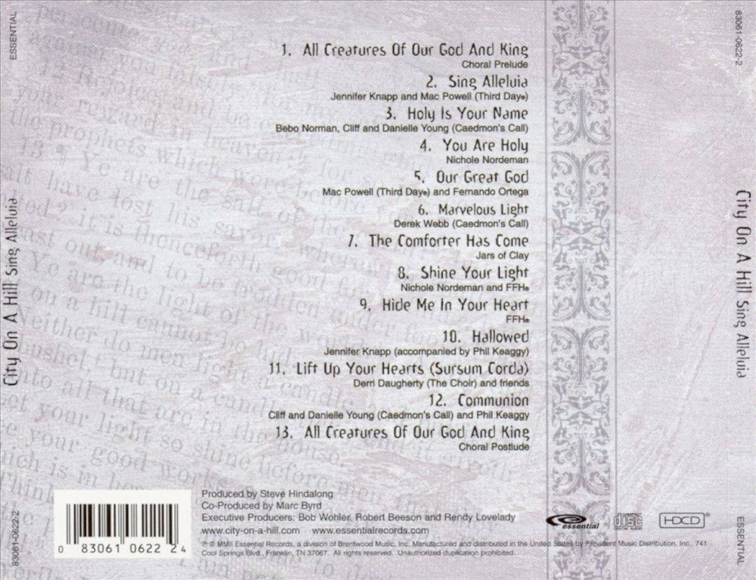 City on a Hill: Sing Alleluia cover art