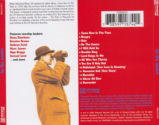 Be the Centre: Best of Vineyard Records UK cover art