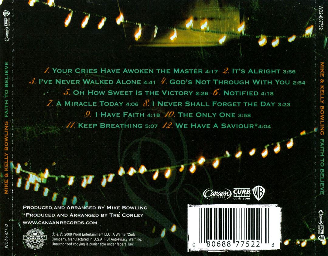 Faith to Believe cover art