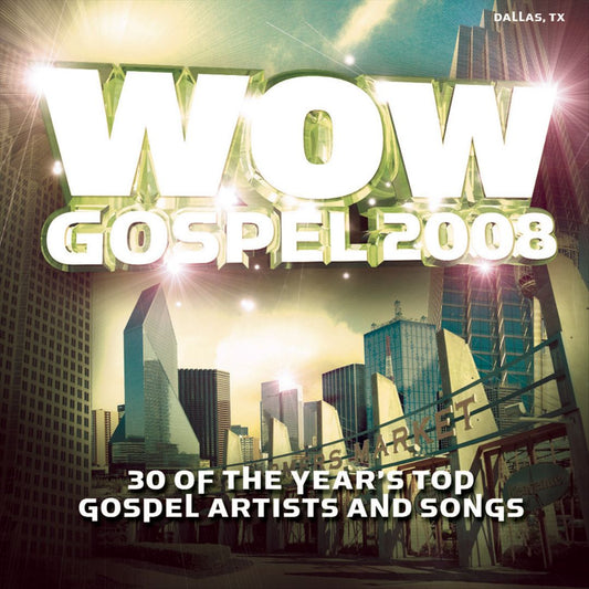 WOW Gospel 2008 cover art